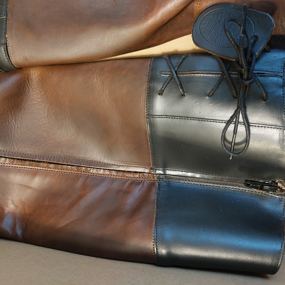 Wolverine Brown Leather Boots Womens - Picture 14 of 16